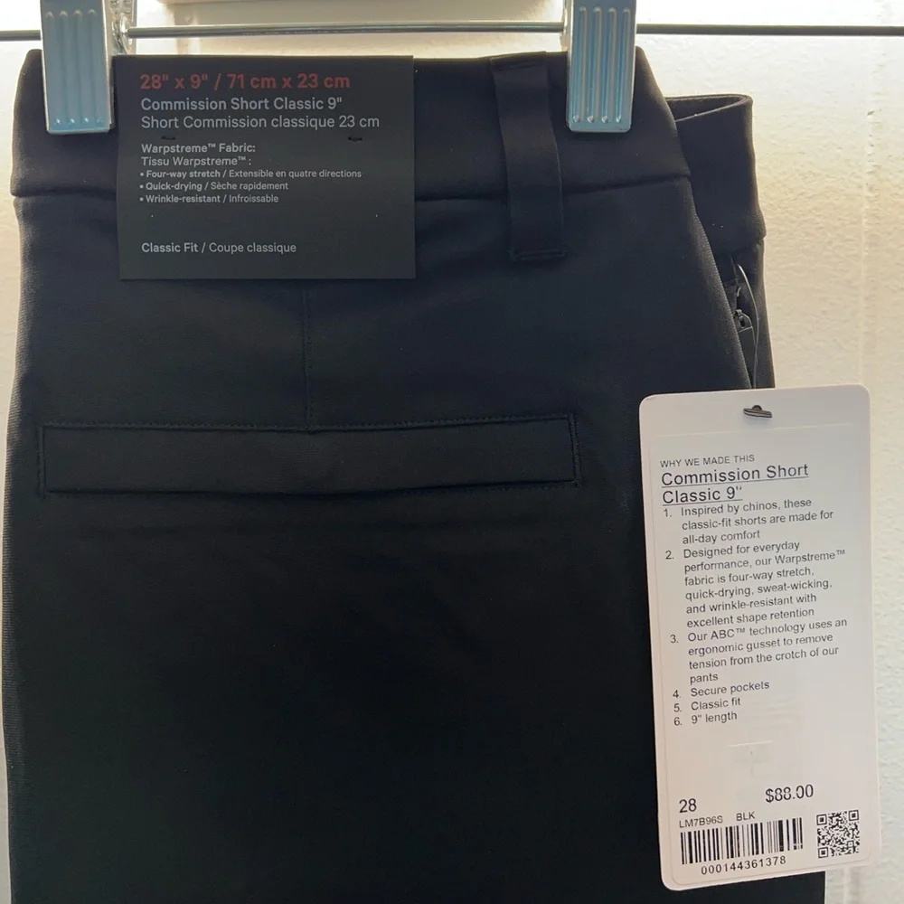 Lululemon Commission Short Classic 9” - Picture 3 of 6